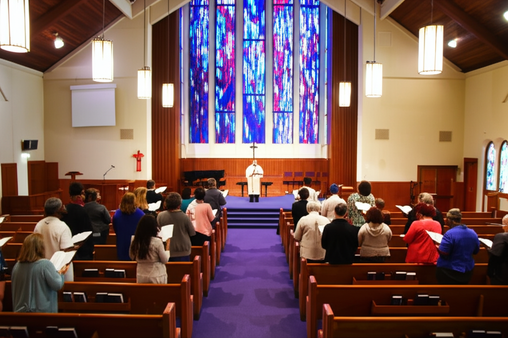 Fellowship and community at Desire For All Nations church