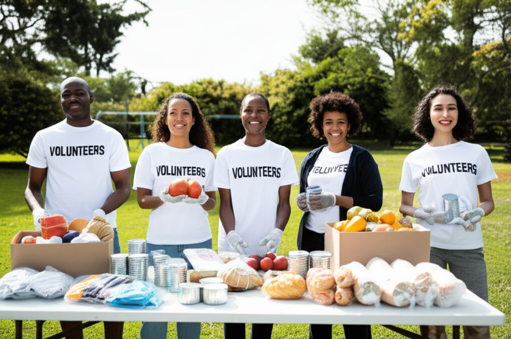Community outreach volunteers from Desire For All Nations